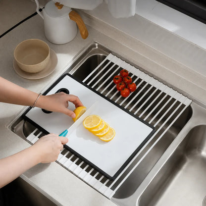 Roll-Up Over-the-SinkDrying Rack