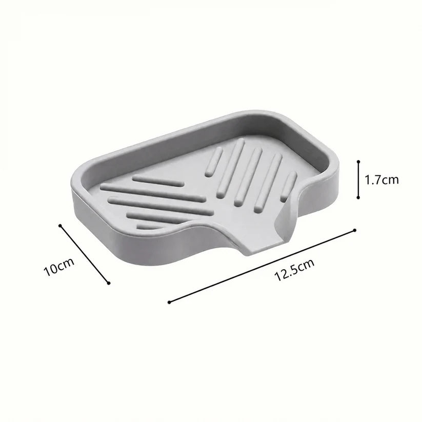 Self-Draining Soap Dish & Sink Organizer