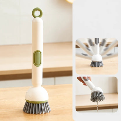Rotating Soap Dispensing Dish Brush