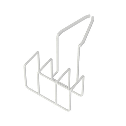 Over-the-Cabinet Door Pot Lid & Cutting Board Organizer