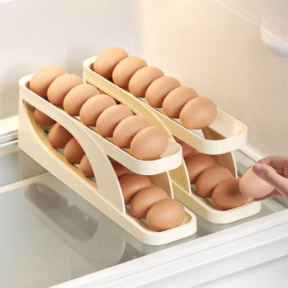 Automatic Rolling Egg Organizer