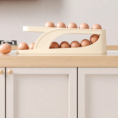 Automatic Rolling Egg Organizer