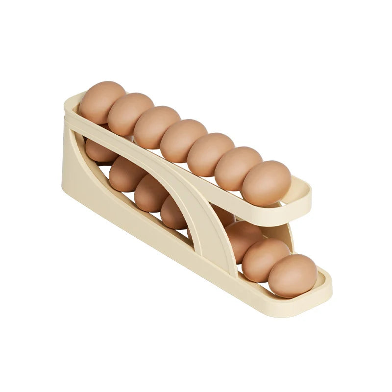 Automatic Rolling Egg Organizer