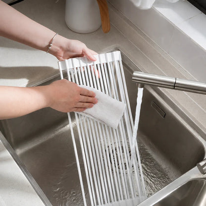 Roll-Up Over-the-SinkDrying Rack