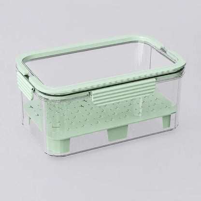 Portable Double-Layer Food Storage Container