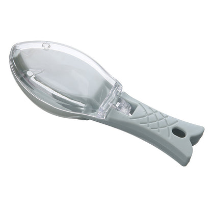 Fish Scale Remover with Splash-Guard Cover