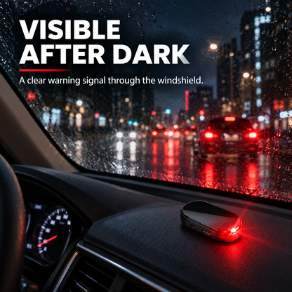 Auto-Sensing LED Vehicle Warning Light
