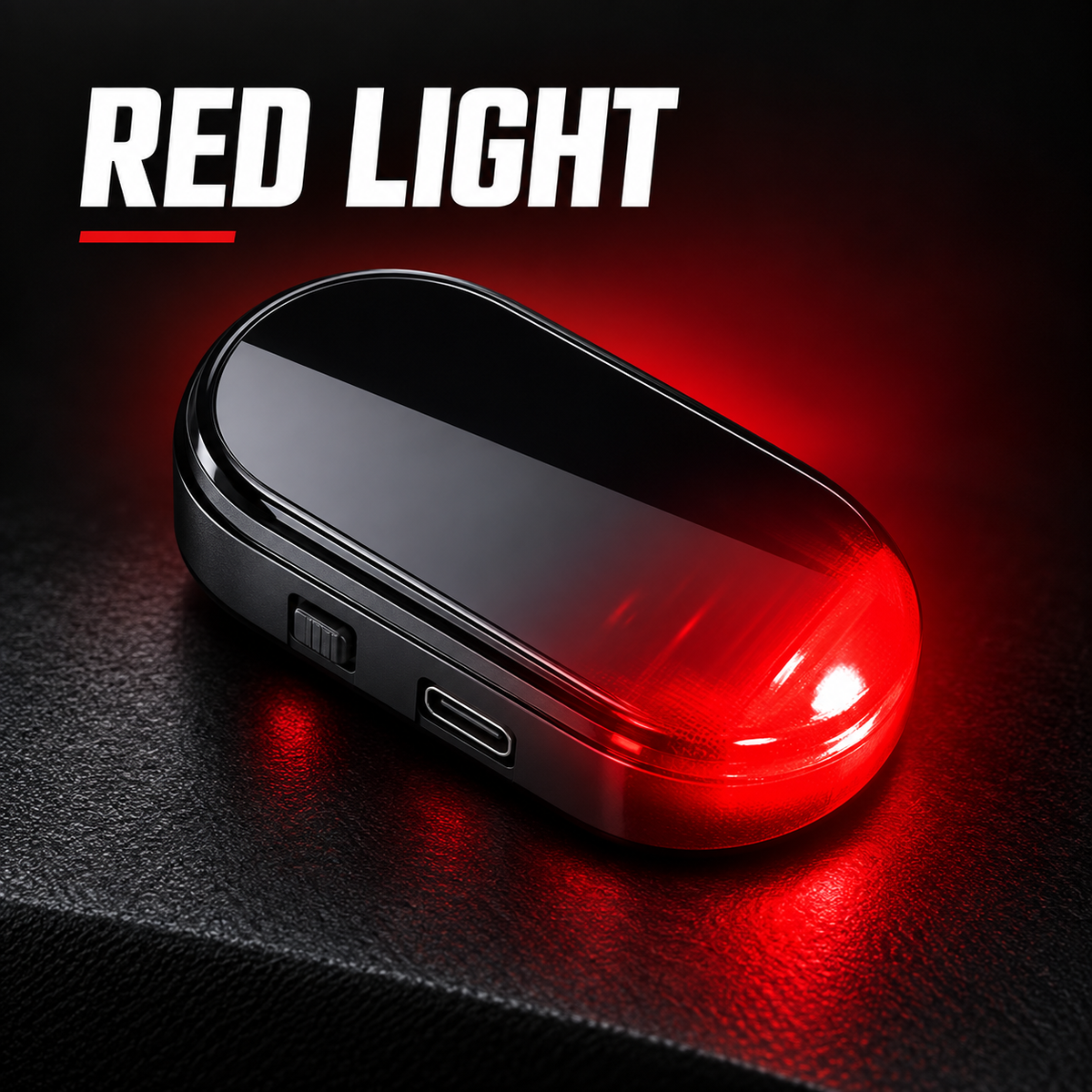 Auto-Sensing LED Vehicle Warning Light